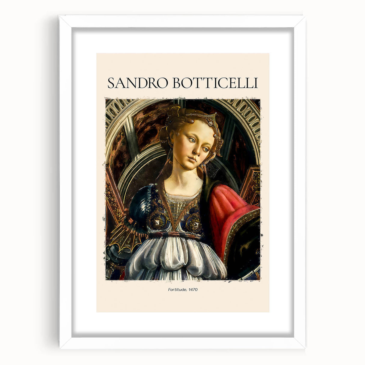 Extra large abstract art print depicting textured swirls in earth tones on a white framed canvas.