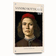 Acrylic print of Sandro Botticelli-inspired design in soft pastel shades, ideal for bedroom or dining room decor.