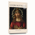 Acrylic print of Sandro Botticelli-inspired art featuring muted earth tones, ideal for dining room decor.