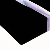 Close-up of a vibrant Bird of Paradise wall art design on stretched canvas, showcasing bold colors and intricate botanical details, ideal for home decor.