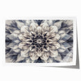 Botanical dahlia wall art design featuring vibrant pink and yellow flowers on a soft cream background, ideal for home decor or floral-themed interiors.