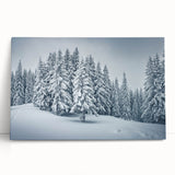 Botanical wall art featuring a vibrant design of flowers and trees, printed on stretched canvas, leaning against a neutral wall, showcasing intricate details and vivid colors. Ideal for nature lovers seeking decorative home accents.