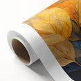 Botanical wall art collection showcasing vibrant floral and leaf designs on rolled canvas, perfect for home decor and bringing nature indoors, packaged securely.