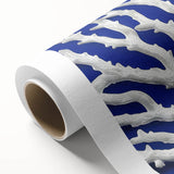 Rolled canvas featuring a vibrant botanical design of marine plants, showcasing various colors and intricate details, ideal for home decor. Perfect for nature enthusiasts.