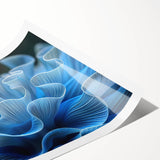 Botanical wall art print showcasing vibrant marine plants in a contemporary design, rolled for easy display or framing, perfect for nature enthusiasts.