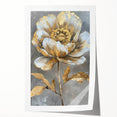 Botanical peony wall art print showcasing delicate pink and white flowers on a soft pastel background, perfect for home decor and floral enthusiasts.