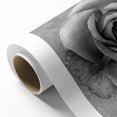 Botanical wall art featuring a beautifully detailed rose design on rolled canvas, showcasing vibrant colors and intricate textures, ideal for home decor enhancement.