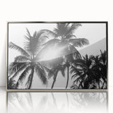 Framed wall art collection featuring a botanical design of colorful flowers and trees, set in a sleek silver frame, ideal for modern decor.