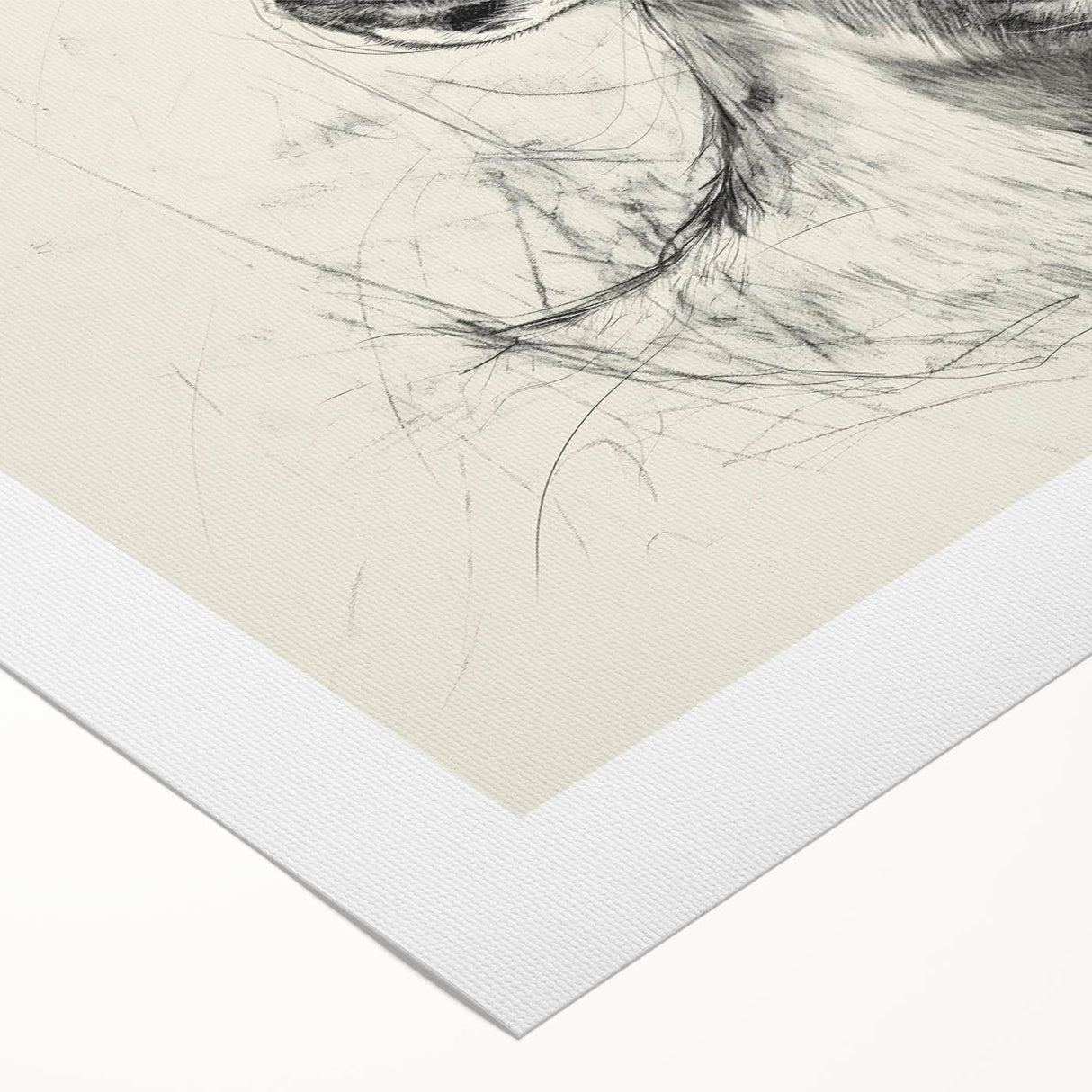 Antelope Illustration Art Print – Detailed Nature-Inspired Decor