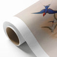 Vintage Animal Art - Swallows in Flight - Retro Animal Prints