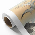 Vintage Animal Art - Seagulls Over the Ocean - Retro Animal Prints