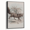 Vintage Fox Illustration – Classic Animal Wall Art Print