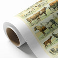 Vintage Animal Art: Retro Farm & Domestic Mammals Illustration
