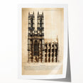 Extra large rolled canvas print featuring a detailed floral design in pastel shades, ideal for art wall dining room.