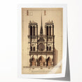 Architectural Wall Art: Vintage Cathedral Design Print