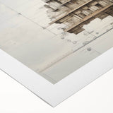 Architectural Wall Art - Vintage Mansion Illustration