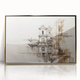 Architectural Wall Art - Historic Church Illustration