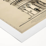 Architectural Wall Art: Leaning Tower of Pisa Print