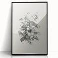 Vintage Botanical Art Print – Elegant Flower Illustration Art