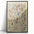 Flower Art Print – Vintage Botanical Flower Illustration