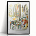 Vintage Plumes and Birds Illustration - Nature Elements Wall Art