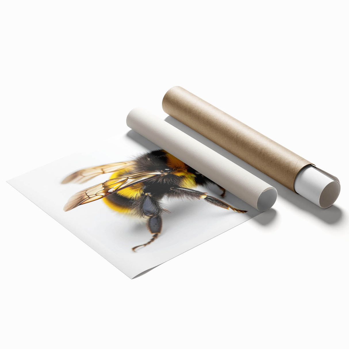 Colorful wall art print showcasing a detailed design of bees, insects, and arachnids, ideal for nature enthusiasts. Perfect for enhancing home decor or educational spaces.