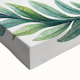 Close-up of a vibrant beetle design on stretched canvas wall art, showcasing intricate details and vivid colors, perfect for insect enthusiasts and home decor.