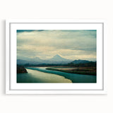 Framed wall art collection showcasing serene beach landscapes, featuring a white mat and sleek frame, designed to enhance any modern living space.
