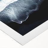 Vibrant rolled canvas print showcasing a tropical beach landscape, featuring turquoise waters and golden sands, ideal for home or office decor.