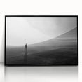 Framed acrylic wall art featuring a serene beach landscape with vibrant colors and intricate details, designed to enhance home decor and create a calming atmosphere.