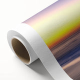 Vibrant rolled canvas wall art showcasing a serene beach landscape design, featuring soft blues and sandy tones, ideal for home decor. Perfectly packaged for safe delivery.