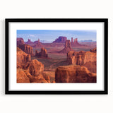 Framed wall art featuring a stunning canyon landscape design, showcasing rich earthy tones and intricate details, ideal for home decor and nature enthusiasts.