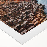 Vibrant rolled canvas showcasing a stunning canyon landscape design, perfect for home decor. The artwork features rich colors and intricate details, ideal for nature lovers.