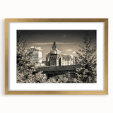 Elegant wall art collection featuring a gold-framed landscape castle design with a white mat, perfect for enhancing home decor. Ideal for art lovers and interior designers seeking a sophisticated touch.