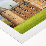 Stunning rolled canvas wall art showcasing a vibrant landscape scene with a majestic castle, perfect for home decor. Ideal for adding elegance to living spaces.
