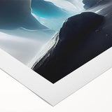 Rolled canvas artwork showcasing a stunning landscape design featuring intricate cave formations and vibrant colors, ideal for home decor. Perfect for art enthusiasts and nature lovers, this piece adds a touch of serenity to any space.
