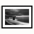 Framed wall art featuring a stunning cliff landscape design with a black mat, perfect for home decor. The artwork showcases vibrant colors and intricate details, ideal for enhancing any living space.