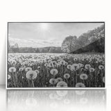 Framed wall art collection showcasing a serene countryside landscape design, featuring vibrant greens and blues, encased in a sleek white frame. Perfect for home decor.