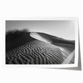 Sandy desert dunes captured in a vibrant wall art print, showcasing soft golden hues and intricate textures, perfect for enhancing any modern living space or office decor.