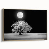 Framed canvas wall art showcasing a vibrant landscape of golden fields under a blue sky, ideal for modern home decor. Perfect for adding warmth and elegance to any room.
