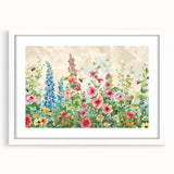 Framed wall art from the Landscapes & Gardens Design 23 collection, showcasing vibrant nature scenes with a white mat and sleek black frame, perfect for home decor.