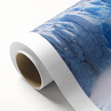 Vibrant rolled canvas wall art showcasing a stunning glacier landscape design, featuring icy blues and whites, perfect for home decor or art collection.