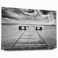 Acrylic glass wall art featuring a scenic harbor design from the 21 Wall Art Collection, showcasing vibrant colors and intricate details, perfect for home decor.