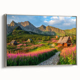 Framed canvas wall art collection showcasing a contemporary harbor landscape design in silver tones, perfect for modern home decor. The piece emphasizes tranquil water reflections and serene skies, ideal for enhancing any living space's ambiance.