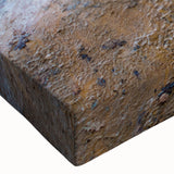 Close-up of a vibrant hot spring landscape wall art design on stretched canvas, showcasing rich colors and intricate details, ideal for home decor.