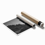 Stunning rolled print of a coastal lighthouse landscape, showcasing vibrant colors and intricate details, perfect for home decor or office artwork display.