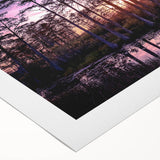 Vibrant rolled canvas wall art showcasing a serene marsh landscape with lush greenery and reflections in the water, ideal for nature-themed decor.