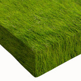 Close-up of a stretched canvas wall art piece depicting a vibrant marsh landscape with lush greenery and reflective waters, ideal for nature enthusiasts and home decor.