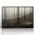 Framed wall art collection showcasing a serene marsh landscape with vibrant greens and blues, encased in a sleek black frame for modern decor appeal.