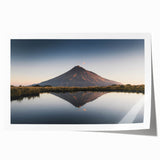 Stunning mountain landscape wall art design showcasing vibrant colors and intricate details, rolled for easy transport and display, ideal for home decor enthusiasts.